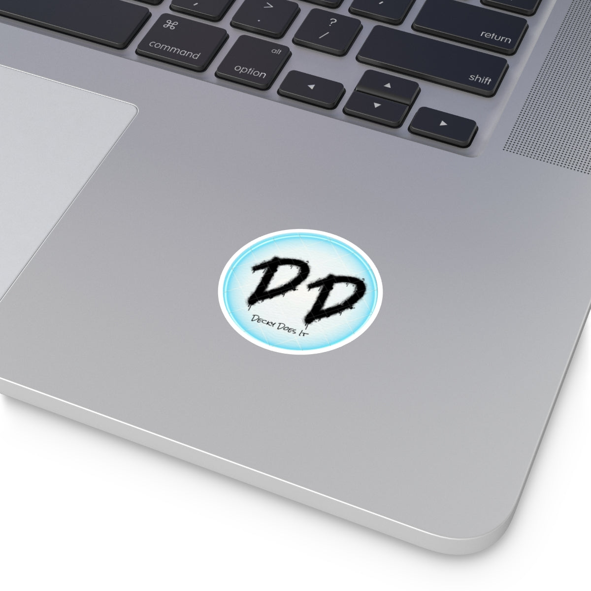Decky Does It Logo Sticker