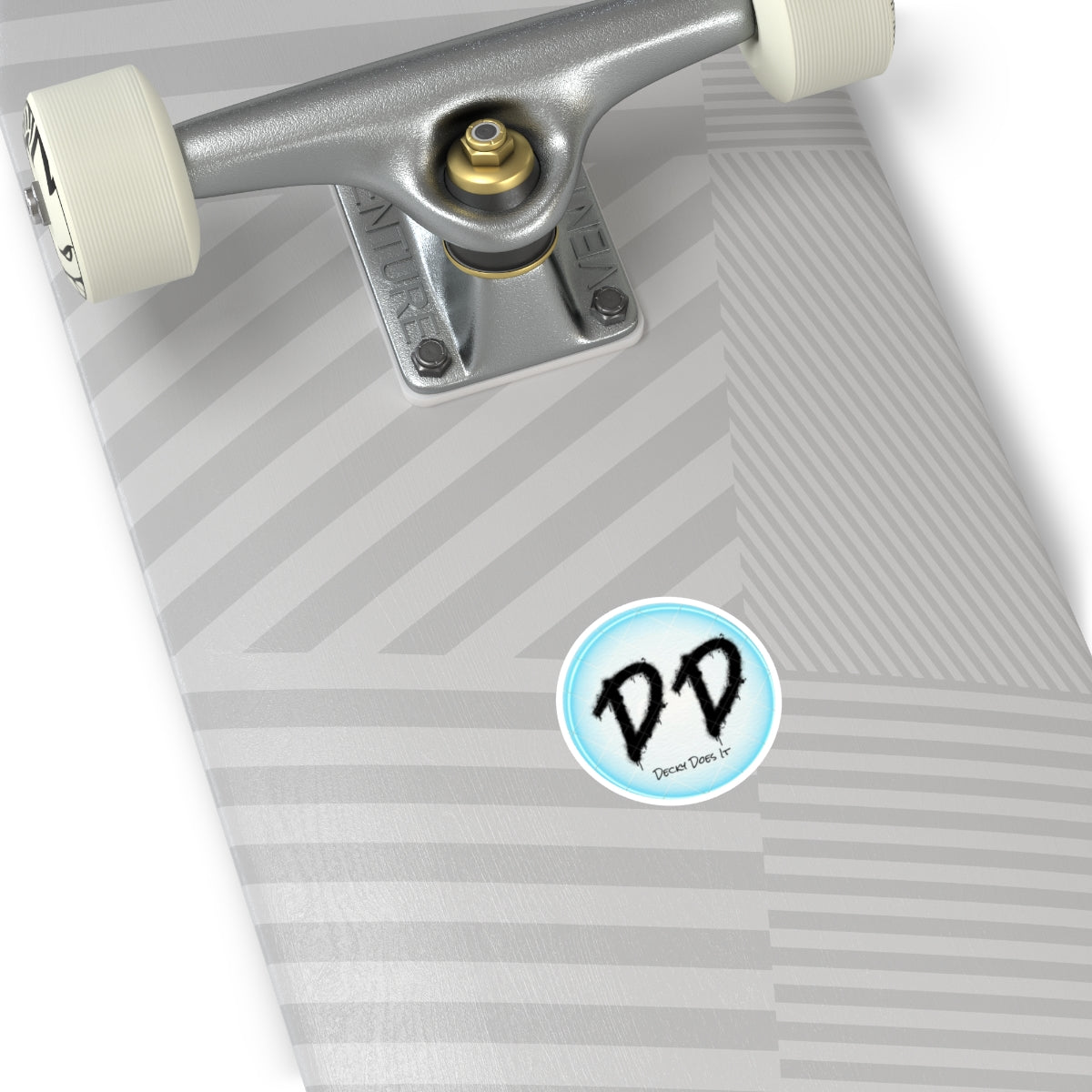 Decky Does It Logo Sticker