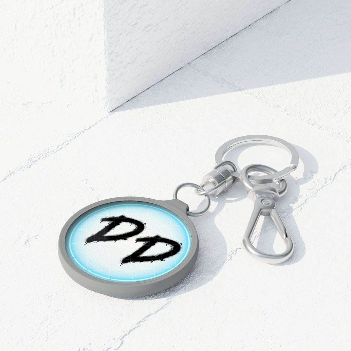 Decky Does it Logo Keychain